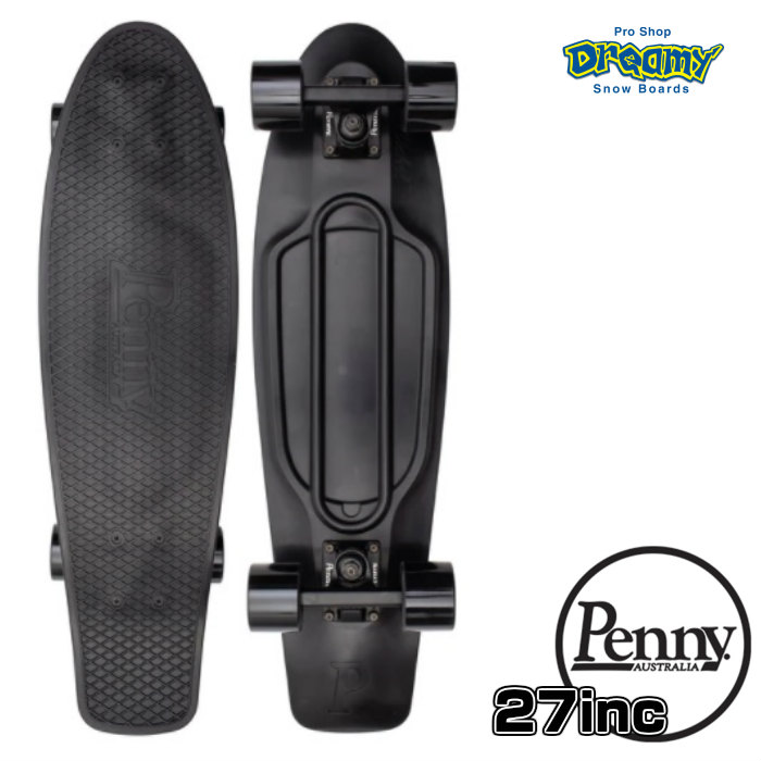 Penny ペニースケートボード STAPLES ステープル 1NST1 新色 27インチ BLACKOUT 特殊プラスティック ウィール59mm Abec7 STEEL 正規品