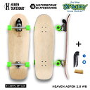 HEAVEN ASPEN アスペン2.0×ウォーターボーン・サーフスケートコンプリート スノーボード オフトレ カービング 瀧澤 …