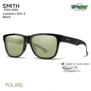 SMITH �X�~�X Lowdown Slim 2 207700092 ���[�_�E�� �X�����c�[ Black X-Gray 27 Silver Mirror Polar X �Ό� ���^�����Y �t�B�b�V���O �ނ� FISH���K�i