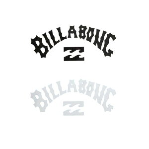 BILLABONG W80mm XebJ[ STICKERS JbeBO B00S33 BLK WHT S Ki