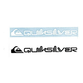 QUIKSILVER クイックシルバー W250mm H25mm QOA215321 カッティングステッカー STICKERS ロゴ 正規品