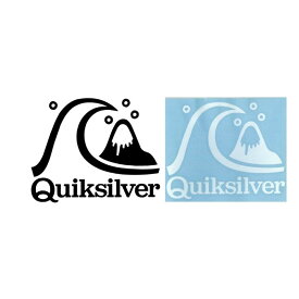 QUIKSILVER クイックシルバー W180mm H150mm QOA215322 カッティングステッカー STICKERS ロゴ 正規品