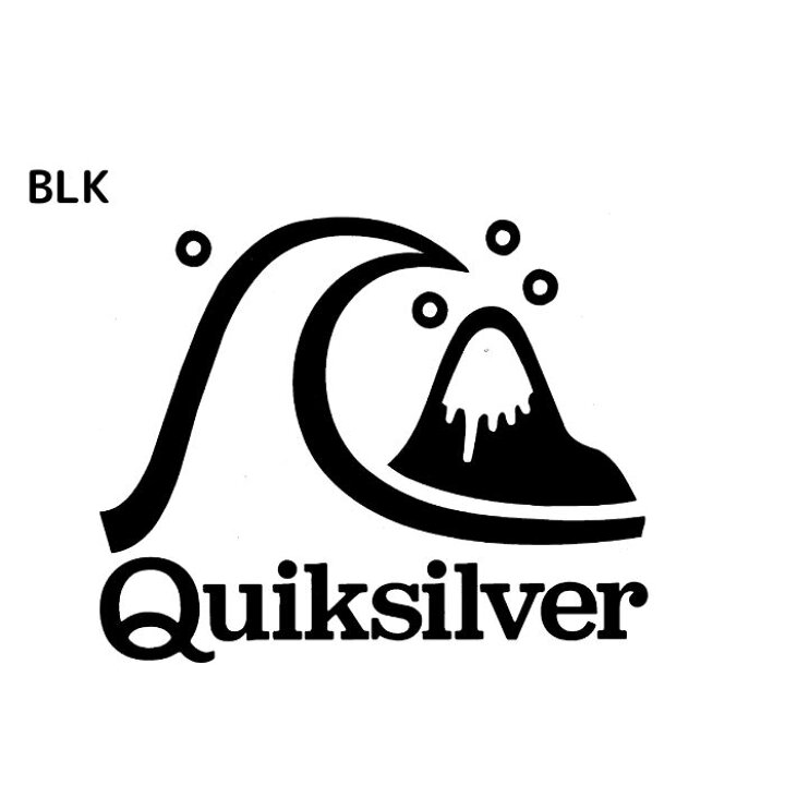 楽天市場 Quiksilver クイックシルバー W180mm H150mm Qoa カッティングステッカー Stickers ロゴ 正規品 Dreamy
