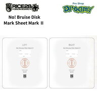 シートの厚さがUP! RICE28 No! Bruise Disk Mark Sheet Mark 2 N007 N008デッキシート 板折れ防止 保護シ…