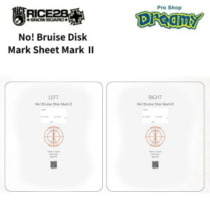 V[ǧUP! RICE28 No! Bruise Disk Mark Sheet Mark 2 N007 N008fbLV[g ܂h~ یV[g CX Xm[{[h