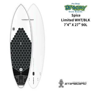 STARBOARD X^[{[h Spice Limited Series Wht/Blk 7f4" X 27" XpCX X^hAbv{[h n[hTbv T[tB SUP