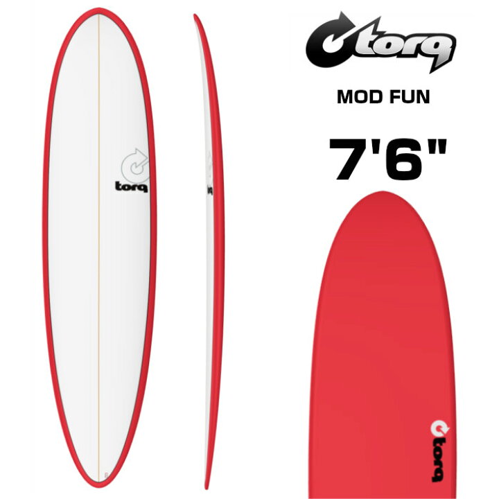 楽天市場】TORQ Surfboard トルクサーフボード MOD FUN - 7 