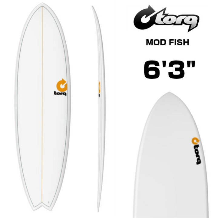 楽天市場】TORQ Surfboard トルクサーフボード MOD FISH - 6 