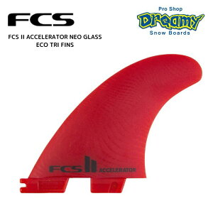 FCS II ACCELERATOR NEO GLASS ECO TRI FINS �A�N�Z�����[�^�l�I�K���X�G�R�g���C FCS2 �g���C�t�B�� 3�� �T�[�t�B�� 183734