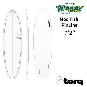 TORQ Surfboard �g���N�T�[�t�{�[�h Mod Fish 7�f2�h Pinline White ���b�h�t�B�b�V�� �T�[�t�{�[�h TQ-B-0702F �G�|�L�V �T�[�t�B�� �t�@���{�[�h