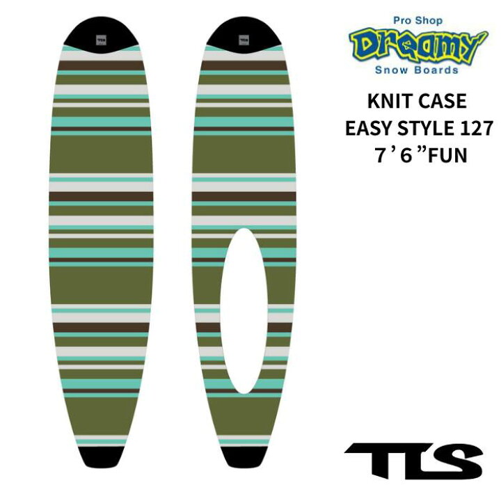 楽天市場】TLS ツールス KNIT CASE EASY STYLE 127 ファンボード 7