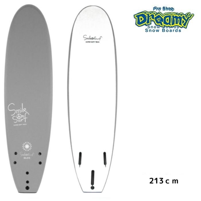 楽天市場】SMILE ON SURF スマイルオンサーフ 213cm 7' 0” ソフト