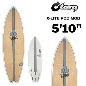 TORQ Surfboard gNT[t{[h AbN |bhbh PODMOD-X-LITE 5f10" WOOD T[tB SURF