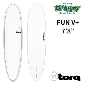 TORQ Surfboard gNT[t{[h Fun V+ 7'8" Pinline WHITE EPS t@{[h T[tB SURF