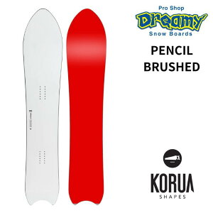 KORUA �R���A PENCIL BRUSHED �y���V���u���b�V���h �J�[�r���O �p�E�_�[ �t���[���� �X�m�[�{�[�h ��