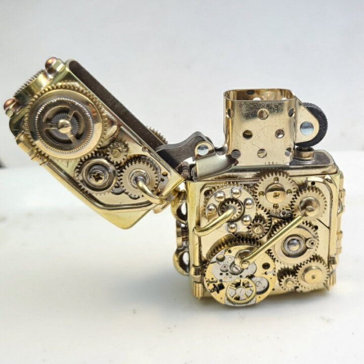 楽天市場】希少 ZIPPO ジッポ スチームパンク歯車デザイン ギア 