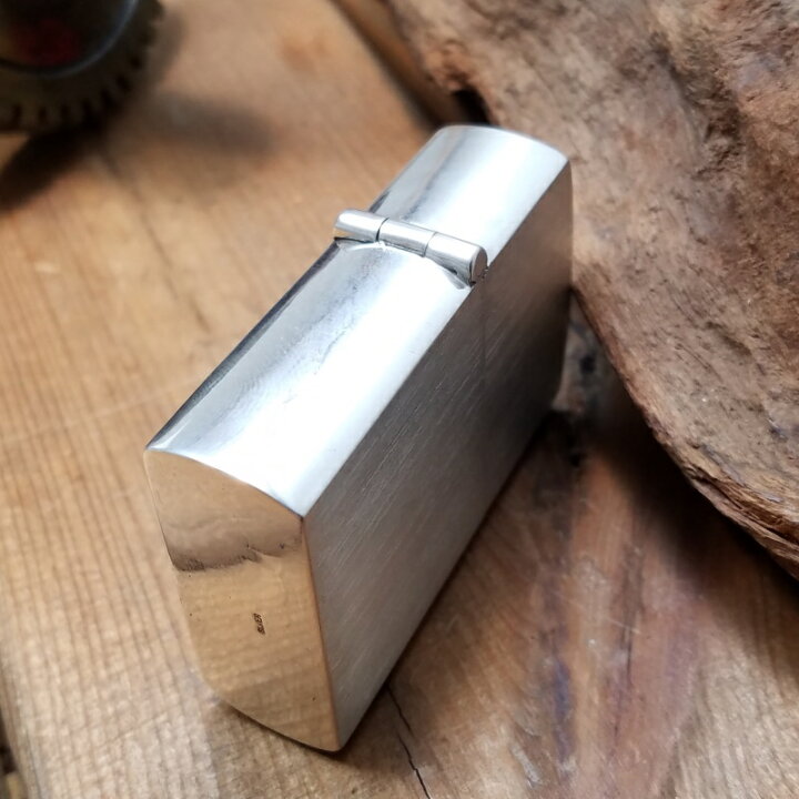楽天市場】職人ハンドメイド スターリングシルバー オイルライター 箱 
