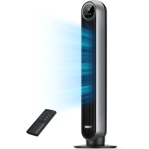 DREO�i�h���I�j�^���[�t�@�� ��@ �É�28dB ���E90°������U�� �p���t������ �ő�7.3m/s 4�i�K���� �����R���t�� 8���ԃ^�C�}�[ �H�Ȃ� �Q�� ��p ����