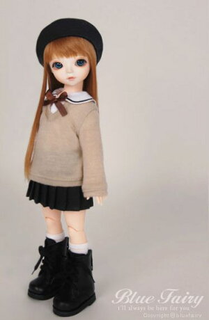 楽天市場 Blue Fairy Doll Sf Leila ノーマルスキン 女の子メイク 女の子ボディ 即納 ドール Drescco ドレスコ