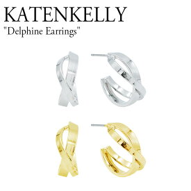 ケイトエンケリー ピアス KATENKELLY レディース Delphine Earrings デルフィーヌ イヤリングス SILVER シルバー GOLD ゴールド 韓国アクセサリー dlperg ACC