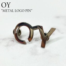 オーワイ バッチ OY メンズ レディース METAL LOGO PIN メタル ロゴ ピン SILVER シルバー 韓国アクセサリー mtlgpn ACC