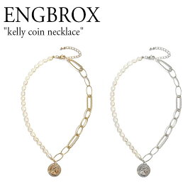エングブロック ネックレス レディース ENGBROX kelly coin necklace ケリー コイン ネックレス SILVER シルバー GOLD ゴールド 韓国アクセサリー 300983027 ACC