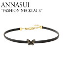 アナスイ ネックレス チョーカー ANNA SUI レディース FASHION NECKLACE ファッション BLACK GOLD ブラックゴールド …