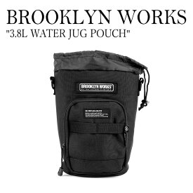 ブルックリン ワークス ソフトクーラー 保温 保冷 ウォータージャグ かっこいい ケース 保冷袋 収納 3.8l BROOKLYN WORKS 3.8L WATER JUG POUCH ジャグポーチ キャンプ アウトドア レジャー 黒 ブラック 0907-020-200-010 OTTD