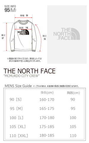ノースフェイススウェットTHENORTHFACEメンズレディースMCMURDOCITYCREWマクマードシティクルートレーナーNM5MJ00A/B/Cウェア【中古】未使用品