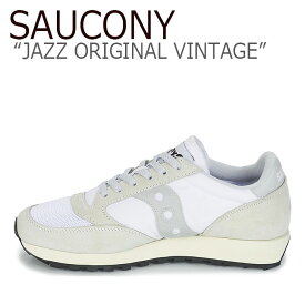 サッカニー ジャズオリジナル スニーカー SAUCONY JAZZ ORIGINAL VINTAGE ジャズ オリジナル ヴィンテージ WHITE S70368-75 シューズ