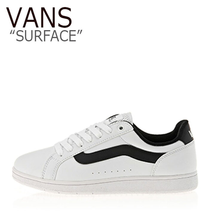楽天市場 バンズ スニーカー Vans メンズ レディース Surface サーフィス White Black ホワイト ブラック V2129 シューズ Drescco ドレスコ