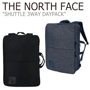 ノースフェイスバックパックTHENORTHFACEメンズレディースSHUTTLE3WAYDAYPACKシャトル3ウェイデイパックビジネスバッグNAVYBLACKネイビーブラックNM2DJ30A/Bバッグ【中古】未使用品