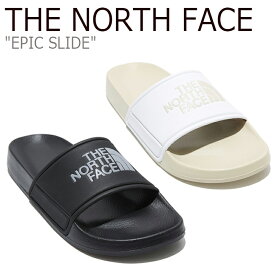 ノースフェイス スリッパ THE NORTH FACE メンズ レディース EPIC SLID エピック スライド WHITE ホワイト BLACKブラック NS98L06A/B シューズ 【中古】未使用品