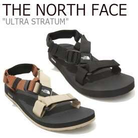 ノースフェイス サンダル THE NORTH FACE メンズ レディース ULTRA STRATUM ウルトラ ストレータム BLACK ブラック BEIGE ベージュ NS98L41J/K/A/B シューズ 【中古】未使用品