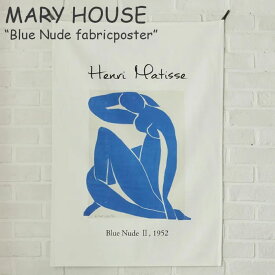 マリーハウス タペストリー MARY HOUSE Blue Nude fabricposte ブルーヌード ファブリックポスター 韓国雑貨 ACC