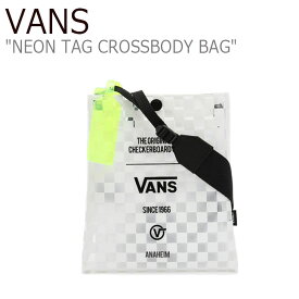 バンズ ボディーバッグ VANS メンズ レディース NEON TAG CROSSBODY BAG ネオン タグ クロスボディ バッグ WHITE ホワイト VN0A4MMTWHT1 バッグ【中古】未使用品