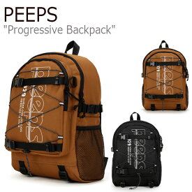 ピープス リュック PEEPS メンズ レディース PROGRESSIVE BACKPACK プログレッシブ バックパック BLACK ブラック BROWN ブラウン P0000BFS/T バッグ