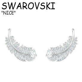 スワロフスキー ピアス SWAROVSKI レディース NICE ナイス WHITE ホワイト 海外アクセサリー 5482912 ACC