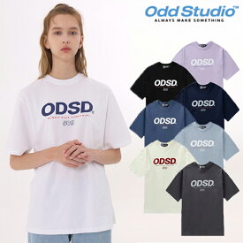 オッドスタジオ Tシャツ ODD STUDIO 正規販売店 メンズ レディース ODSD LOGO T-SHIRT ロゴ 半袖Tシャツ 全8色 EG09XX00109 ウェア