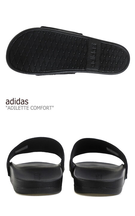 楽天市場 アディダス スリッパ Adidas メンズ レディース Adilette Comfort アディレッタ コンフォート Black ブラック Fx4293 シューズ 中古 未使用品 Drescco ドレスコ