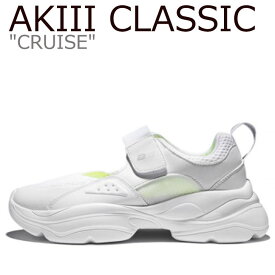アキクラシック スニーカー AKIII CLASSIC メンズ レディース CRUISE クルーズ WHITE ホワイト AKAJSUW0741 シューズ