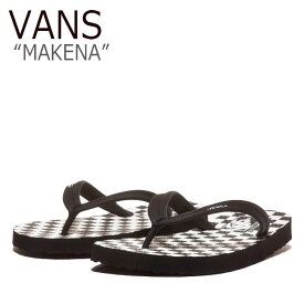 バンズ サンダル VANS メンズ レディース MAKENA マケナ CHECKERBOARD チェッカーボード BLACK ブラック WHITE ホワイト VN0A3MTL5GU シューズ 【中古】未使用品