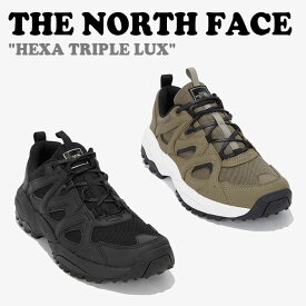 ノースフェイス スニーカー THE NORTH FACE メンズ レディース HEXA TRIPLE LUX ヘキサ トリプル ルクス BLACK ブラック BEIGE ベージュ NS95M54A/B シューズ 【中古】未使用品