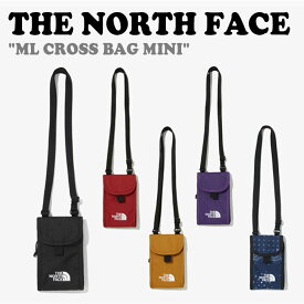 ノースフェイス クロスバッグ THE NORTH FACE ML CROSS BAG MINI MLクロスバッグミニ BLACK ブラック MUSTARD マスタード PURPLE パープル DARK_RED ダーク レッド NN2PM58A/B/C/D/E バッグ 【中古】未使用品