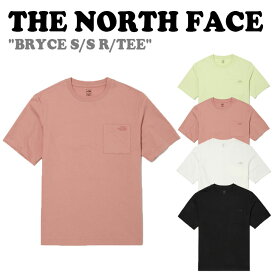 ノースフェイス 半袖Tシャツ THE NORTH FACE メンズ レディース BRYCE S/S R/TEE ブライス ショートスリーブ ラウンドTEE PINK ピンク BLACK ブラック WHITE ホワイト GREEN グリーン NT7UN16A/B/C/D ウェア 【中古】未使用品