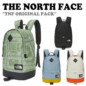 ノースフェイス バックパック THE NORTH FACE メンズ レディース TNF ORIGINAL PACK オリジナル パック BLACK ブラック CREAM クリーム HERB GARDEN ハーブ ガーデン BLUE ブルー NM2DN08A/B/C/D バッグ 【中古】未使用品