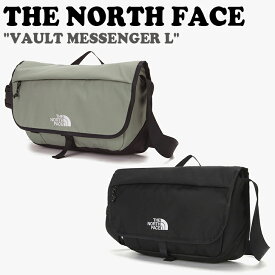 ノースフェイス クロスバッグ THE NORTH FACE メンズ レディース VAULT MESSENGER L ボールト メッセンジャー Lサイズ BLACK ブラック LIGHT KHAKI ライトカーキ NN2PN01J/K バッグ 【中古】未使用品