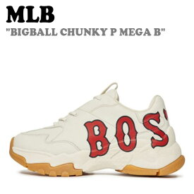 エムエルビー スニーカー MLB メンズ レディース BIGBALL CHUNKY P MEGA B ビッグ ボール チャンキー P メガ B RED レッド 3ASHC2B2N-43RDS シューズ