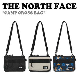 ノースフェイス サコッシュバッグ THE NORTH FACE メンズ レディース CAMP CROSS BAG キャンプ クロスバッグ BLACK ブラック LIGHT GRAY ライトグレー BLUE ブルー NN2PN64A/B/D バッグ 【中古】未使用品