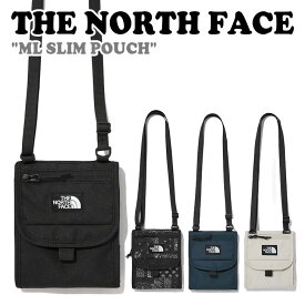 ノースフェイス ポーチ THE NORTH FACE ML SLIM POUCH MLスリムポーチ BLACK ブラック REAL_BLACK リアルブラック BLUE_SHADOW ブルーシャドー CREAM クリーム NN2PN56A/B/C/D ACC 【中古】未使用品